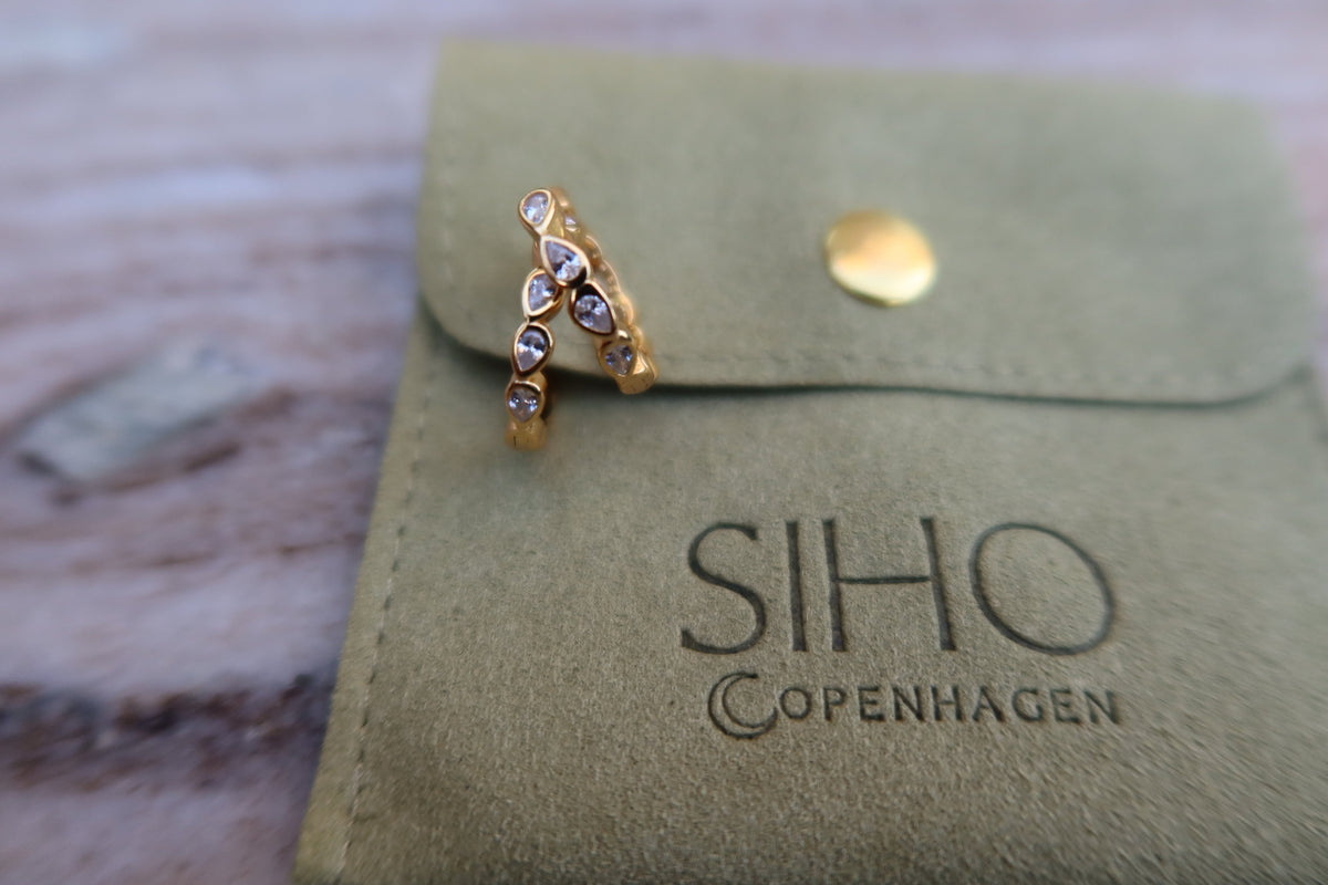 Øreringe | Tidløse øreringe i guld & diamant | SIHO